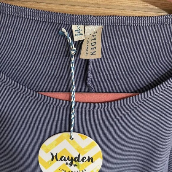 Blue Hayden Long Sleeve Top - Picture 2 of 5